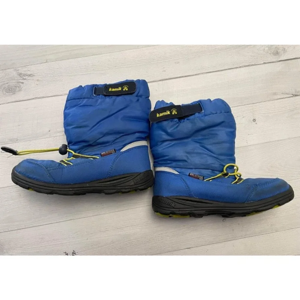 Kids Blue Kamik Snowboots Size‎ 2